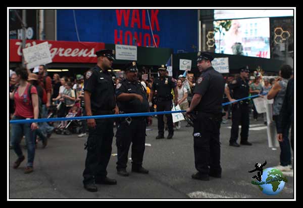 Los Polis de New York están 