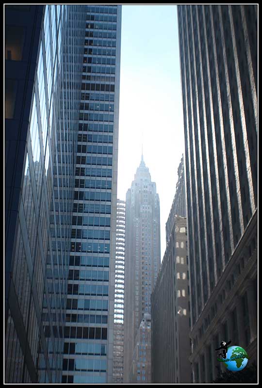 Cualquier rincón es bueno para fotografiar al Empire State Building