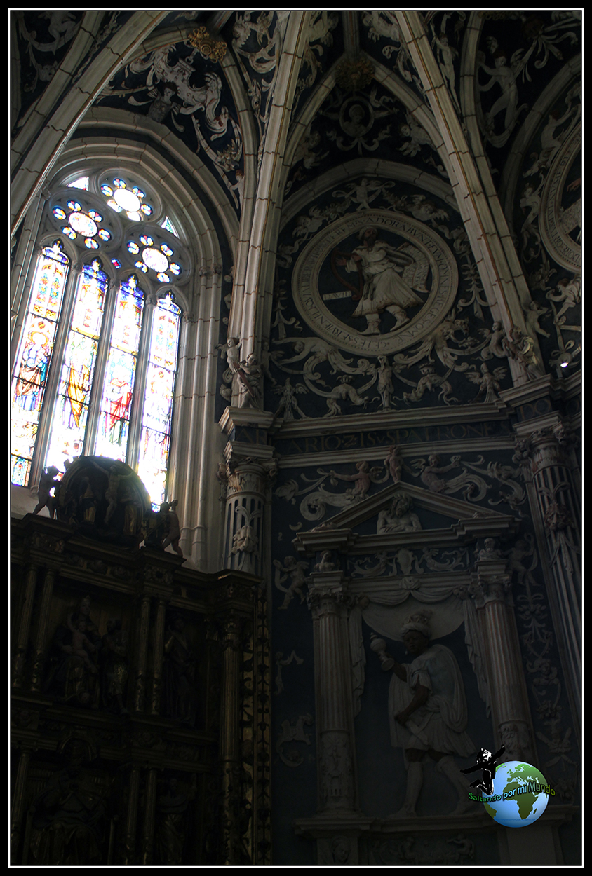 Una de las 20 capillas de la catedral de Palencia.