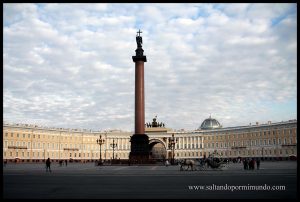 Plaza del Palacio, San Petersburgo.