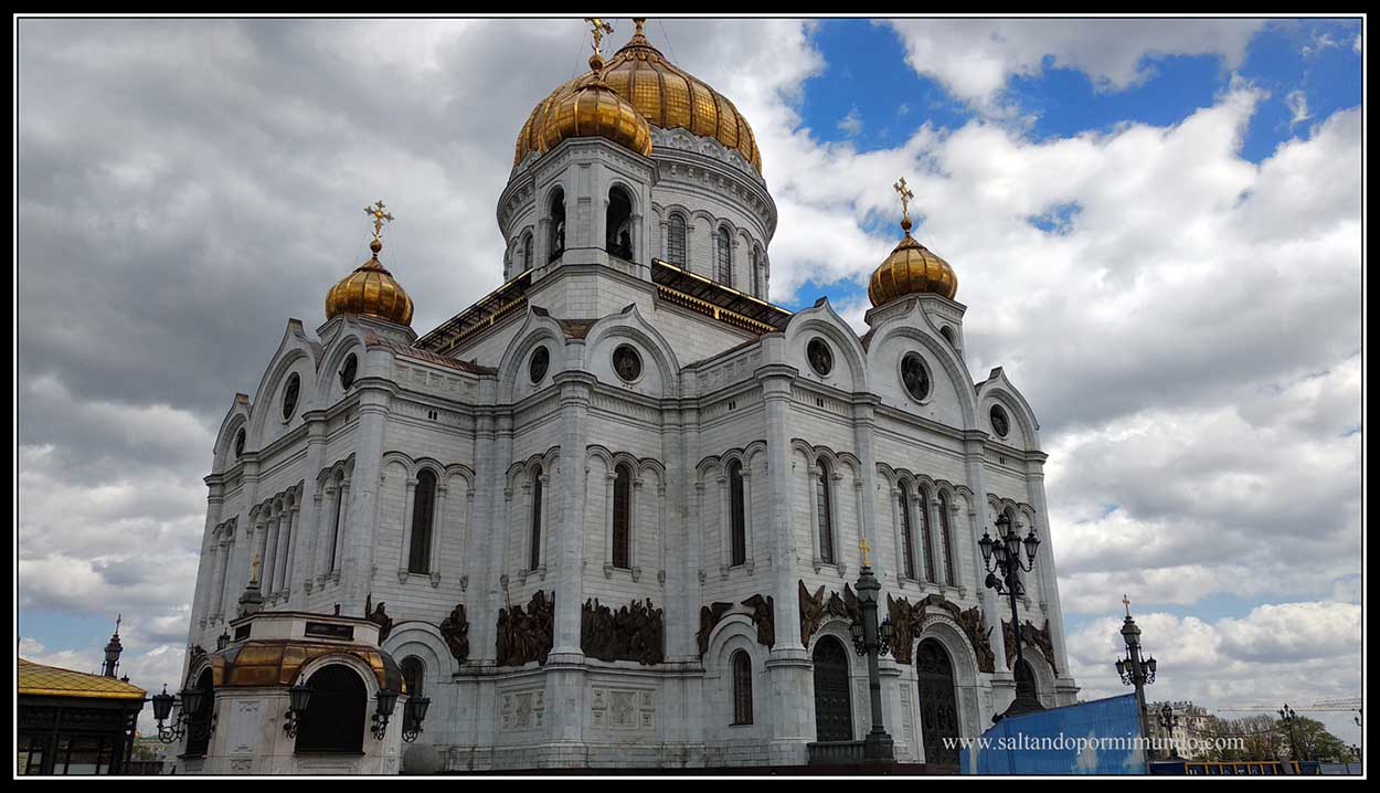 Catedral del Cristo Salvador de Moscú.