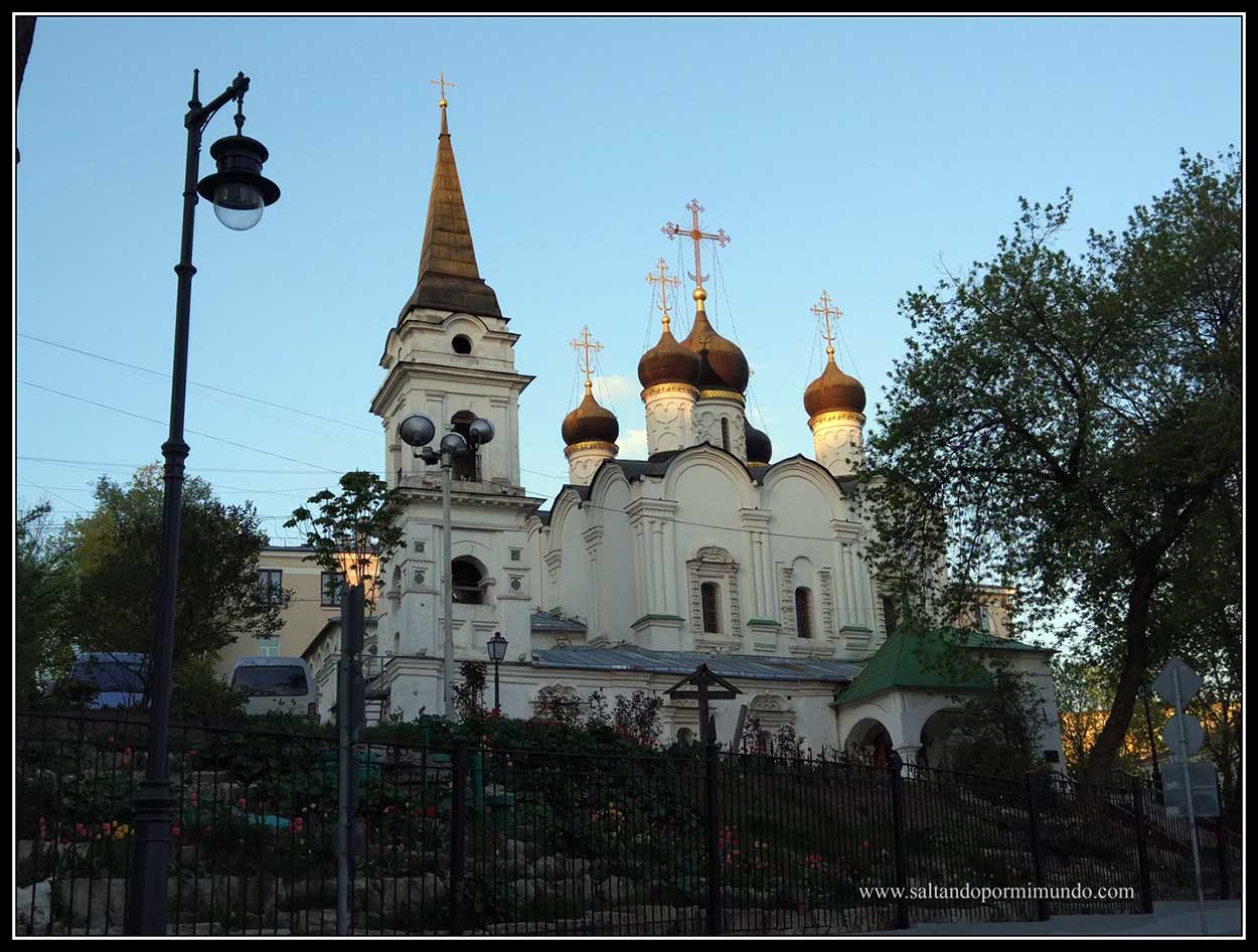 Un iglesia cualquiera en Moscú