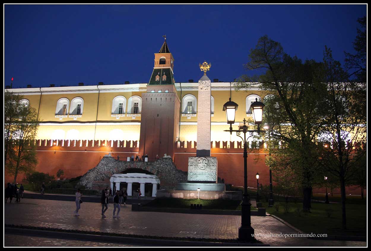 Kremlin iluminado
