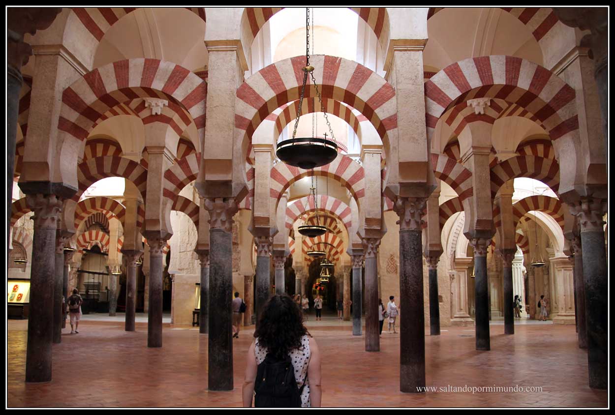 Interior de la Mezuita de Córdoba