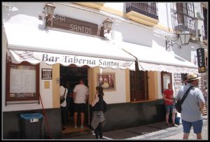 Comer en Córdoba. Bar Taberna Santos
