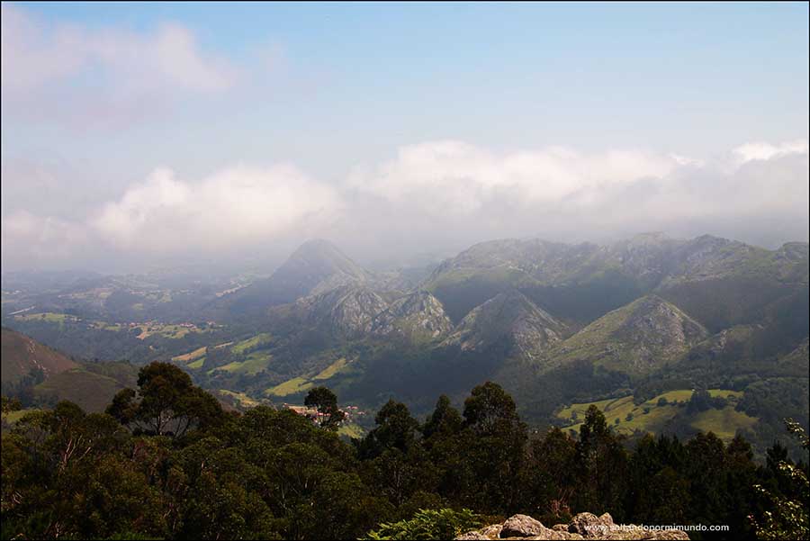 Las mejores vistas de Asturias desde el Mirador del Fitu