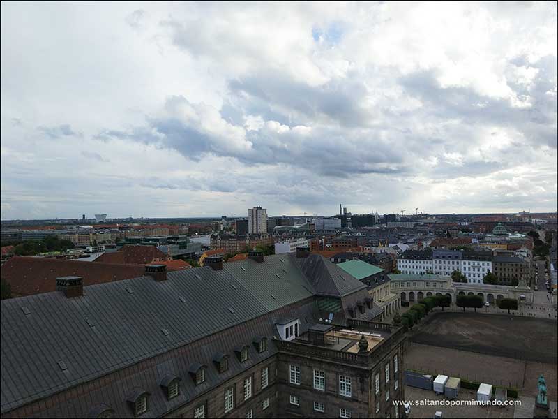 Palacio de Christiansborg, uno de los mejores miradores de Copenhague