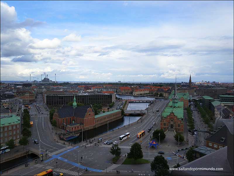 Palacio de Christiansborg, uno de los mejores miradores de Copenhague