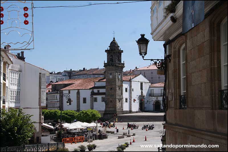 Qué ver en Betanzos Otra vista de la Iglesia de Santo Domingo en Betanzos